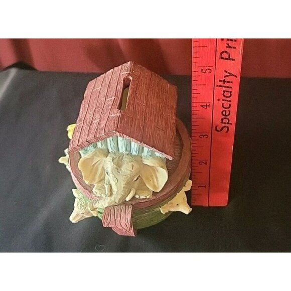 Vintage Noah's Ark Piggy Coin Bank Granny Core Grandchild Gift Religiious - Picture 6 of 8